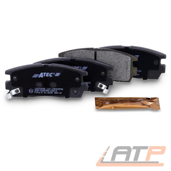 Satz BremsbelÄGe BremsklÖTze Hinten FÜR Chevrolet Captiva C100 C140 AB BJ 06-image