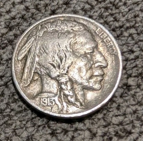 1913-P Buffalo Nickel Ist Year Of Issue