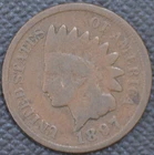 1897 VG, scratches   Indian Head Cent