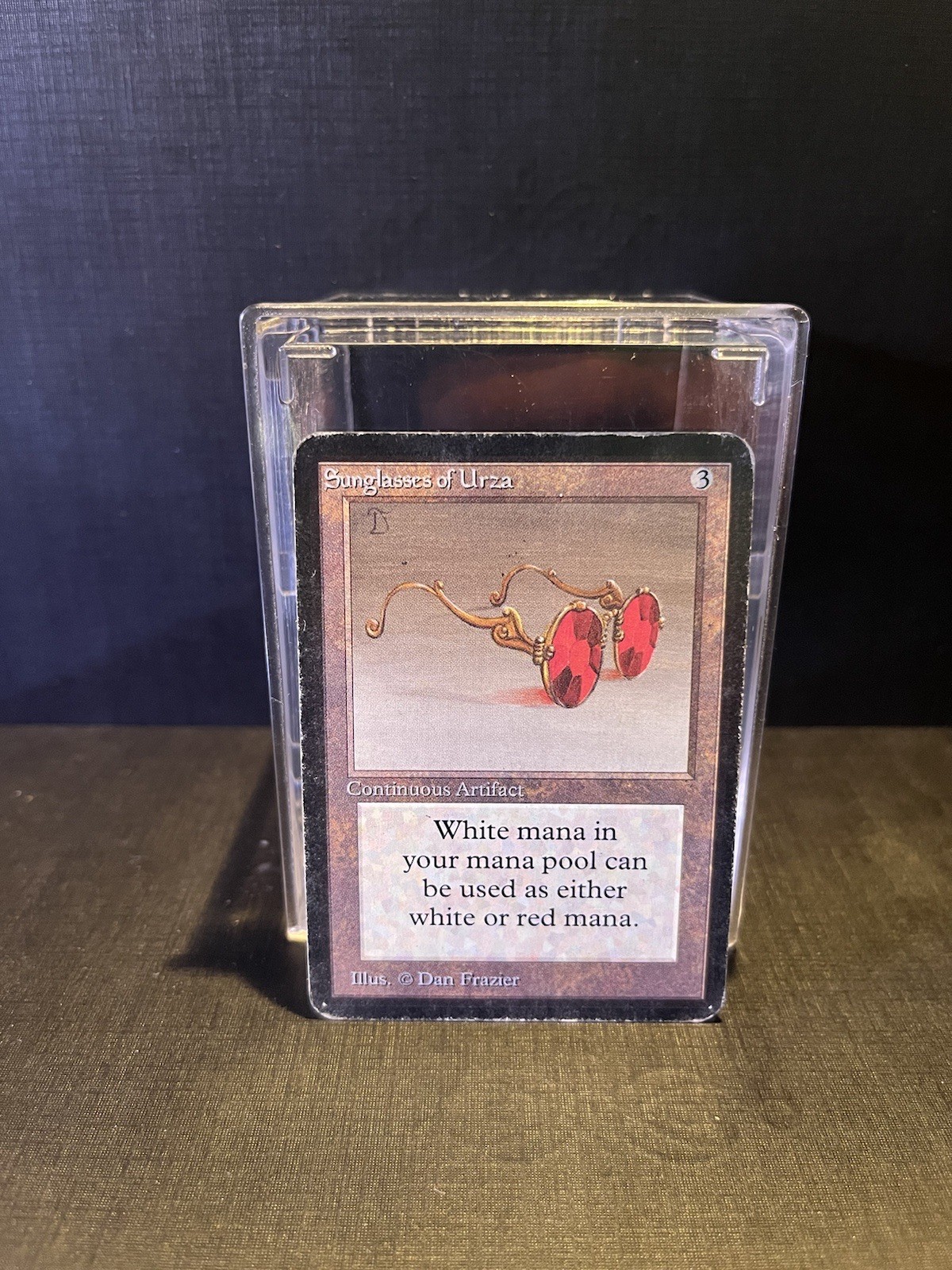 Magic The Gathering Sunglasses Of Urza Alpha Edition 1993 Mtg