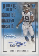 2016 Panini Contenders Rookie Ticket Damiere Byrd #275 Auto 0v1