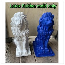 LATEX RUBBER MOLD Only YKM-L5014 Lion H. 16โ Casing Sold Separately Made In USA