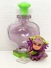 Liddle Kiddles Violet Kologne Cologne Purple Doll Plastic Bottle & stand Mattel