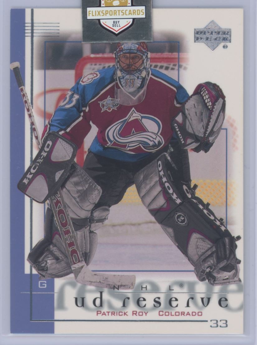 2001-02 Upper Deck Honor Roll Patrick Roy Colorado Avalanche #6