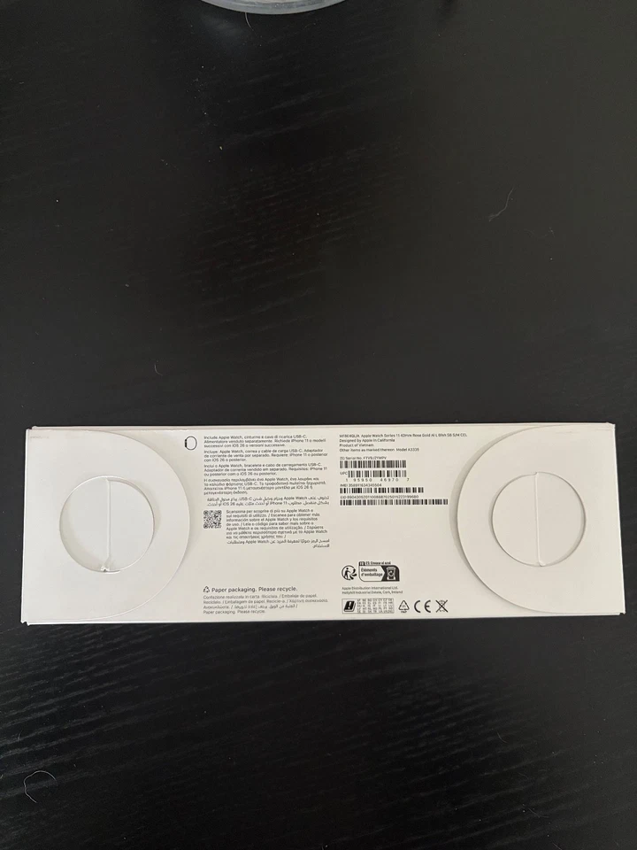 apple watch series 11 GPS+cel sin abrir - Imagen 2 de 3