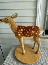 HANSA Stuffed Toys 2010 Plush Bambi Standing Large Fawn Deer Pristine