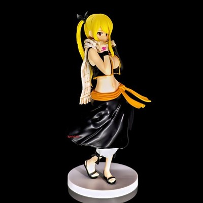Fairy Tail Lucy Cosplay Pvc 23cm Action Statue Model Figure Toy Gift Boxed