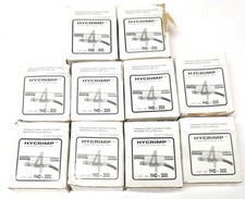 LOT OF 10 BURNDY YHD 300 HYCRIMP 91098 4 Compression Tap CRIMP ON YHD-300
