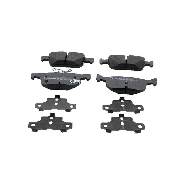 Bremsbelagsatz Scheiben 15,7 Mm Triscan Iam-Expertise FüR U.A. Ford Kuga-image