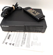 Viewstar TV85P 85-Channel Cable Converter Box w/ Remote & Manual  STD/HRC Switch