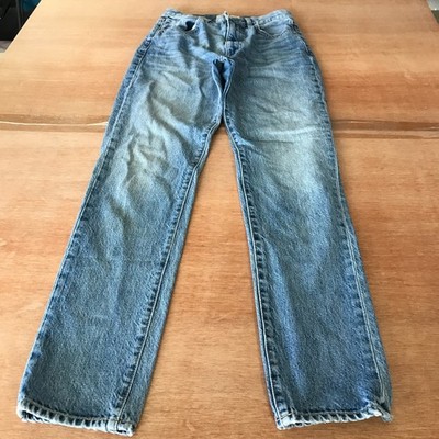 Slvrlake Beatnik Slim Jeans Women 26 Blue High Rise Medium Wash Sculpting