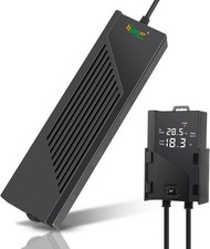 hygger Submersible Aquarium Heater,Fish Tank Heater with Digital Display,300W A