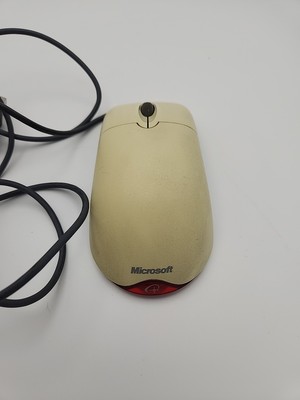 Microsoft Wheel mouse optical USB and PS/2 compatible X08-70400 Tested