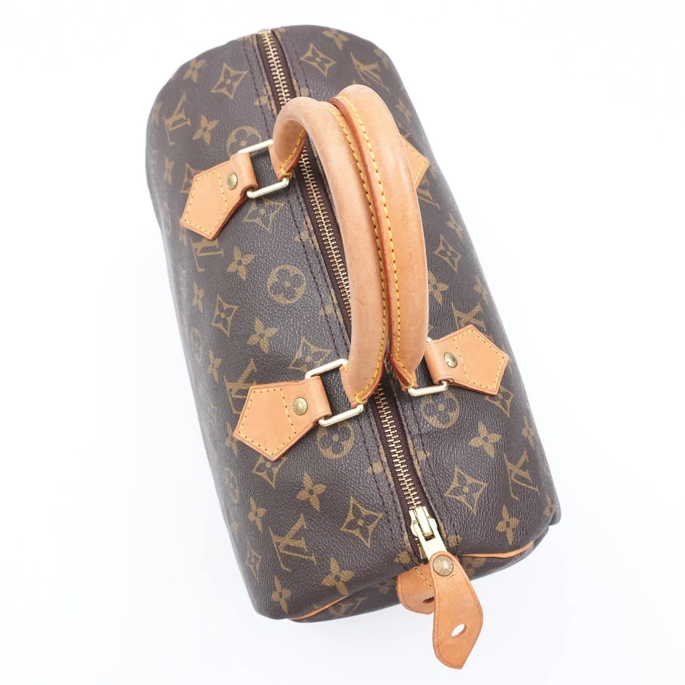 Auténtico bolso de mano LOUIS VUITTON LV monograma Speedy 30 M41526 SP0948 #54271A Foto 4 de 4
