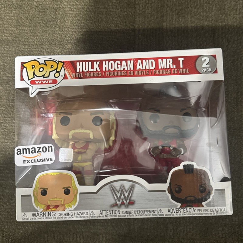 Funko Pop! Vinyl: WWE - Hulk Hogan & Mr. T - 2 Pack - Amazon (AM) (Exclusive)