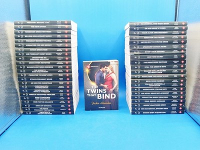 Harlequin Presents Romance Lot of 45 from 2025..