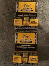 2 Tiger Balms Pain Relieving Ultra Strength Ointment