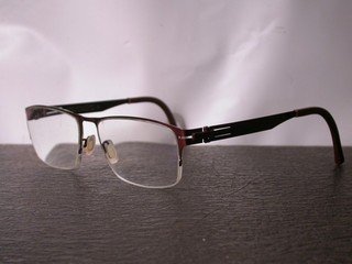 Ovvo Red Modern Light Weight Frames Eyeglasses Hand Made in European Union