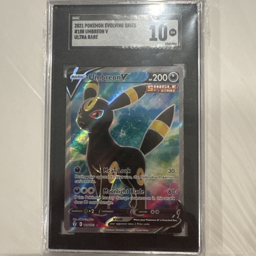 Umbreon V graded SGC 10 for sale on eBay