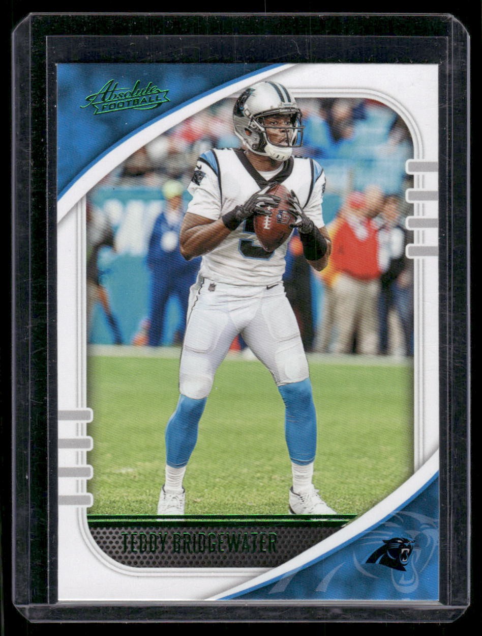 2020 Panini Absolute #20 Teddy Bridgewater Green