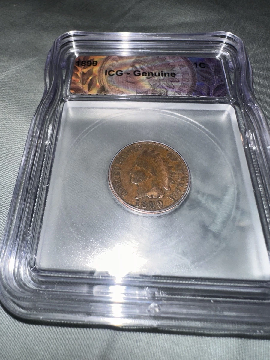 MS 64 Graded 1899 Year Indian Head Small Cents (1859-1909) for