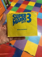Super Mario Bros. 3 NES-UM-USA-1 Instruction Booklet Authentic Nintendo NES