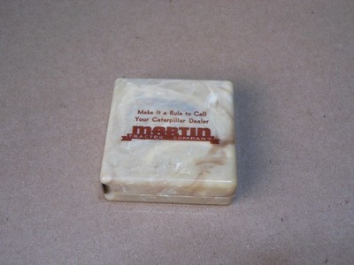 Vintage Martin Tractor Co Caterpillar Dealer Advertising Tape Measure