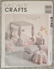 McCall's Crafts 8140 Fashion Doll Furniture vtg 1995 Uncut