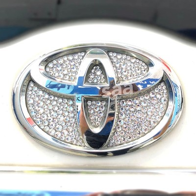 Alphard Vellfire 20-30 Rear Emblem Sticker Crystal Seal Waterproof Car Accessori