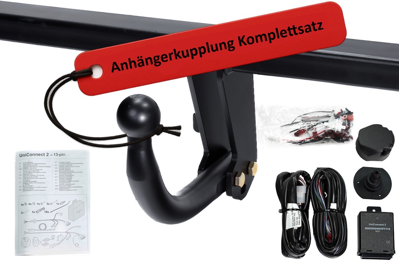 AnhäNgerkupplung Autohak Starr +Es 13 FüR Mercedes C-Klasse Lim. W206 Bj 03.21--image