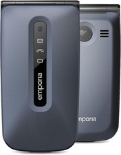 Emporia ACTIVE glam Senioren-Handy IP54, mit Ladestation, SOS Taste Grau