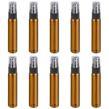 10 Pcs Small Empty Refillable Glass Spray Bottles for Makeup and Skin ml