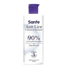 Sanfe anti lice & dandruff shampoo | lice shampoo | kills super lice 100ml