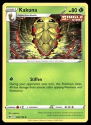 Kakuna 002/198 Chilling Reign Uncommon Pokemon Card