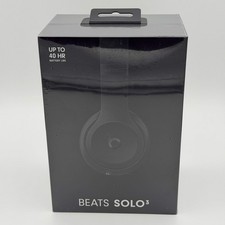 Beats Solo 3 Wireless Headphones Black In Box