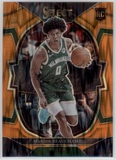 2022-23 Marjon Beauchamp Select Concourse Orange Flash Prizm RC #75 (G1328)