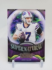 2021 Panini Contenders 🏈 - Supernatural #SN-JAL Josh Allen Buffalo Bills