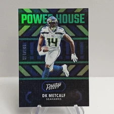 2023 Prestige DK Metcalf Green “Power House” SSP /149 Seahawks Card #PH-11
