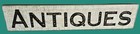 hard to find 26" x 5 1/4" carved wood ANTIQUES wall / shelf SIGN rustic — photo 4