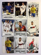Ronaldo * Portugal "Special Release" Lot (9) Soccer Cards