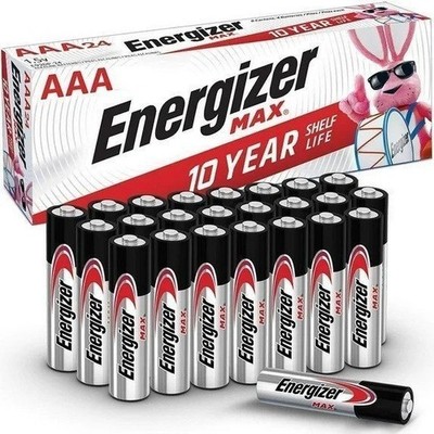 Energizer AAA Max Alkaline E92 Batteries X 50