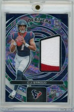 2023 Spectra CJ STROUD Rookie NEXT ERA Psychedelic Prizm Relic /5