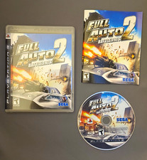 SEGA Full Auto 2: Battlelines Sony PlayStation 3 PS3 T NTSC-U/C Manual