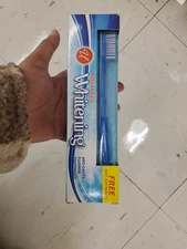 4 Lucky Fluoride Toothpaste with Toothbrush Super Soft Adult Whitening 6.4 Ounce