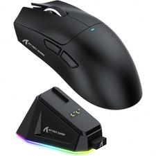 ATTACK SHARK X11 Wireless Gaming Mouse with Magnetic Charging Dock PAW3311 63g