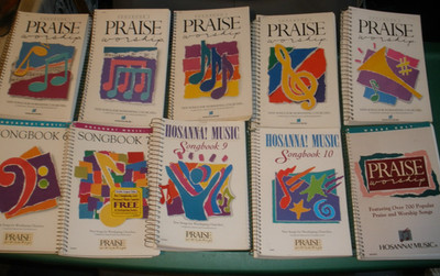Praise Worship Songbook Hosanna Music Spiral (YOU CHOOSE)