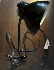 Black clamp rotating/movable gooseneck light/...