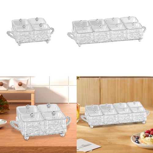 Divided Serving Dishes Appetizer Tray for Living Room Festivals Restaurant - Bild 1 von 9