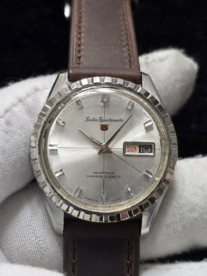 Vintage 1965 SEIKO Sportsmatic 5 21 Jewel Automatic 6619-8100