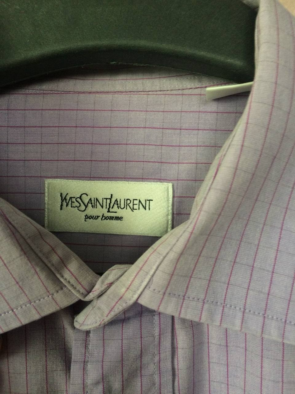 SAINT LAURENT Camicia vintage YSL manica lunga